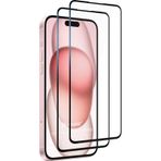 Microsonic Apple iPhone 14 Plus Crystal Seramik Nano Ekran Koruyucu Siyah (2 Adet)