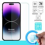 Microsonic Apple iPhone 14 Pro Max Nano Glass Cam Ekran Koruyucu