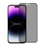 Microsonic Apple iPhone 14 Pro Max Privacy 5D Gizlilik Filtreli Cam Ekran Koruyucu Siyah