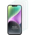 Microsonic Apple iPhone 14 Screen Protector Nano Glass Cam Ekran Koruyucu (3`lü Paket)