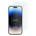Microsonic Apple İphone 15 Plus Screen Protector Nano Glass Cam Ekran Koruyucu 3 Lü Paket