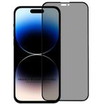 Microsonic Apple İphone 15 Pro Max Privacy 5d Gizlilik Filtreli Cam Ekran Koruyucu Siyah