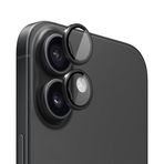Microsonic Apple iPhone 16 Plus Tekli Kamera Lens Koruma Camı Siyah [iPhone 16 Plus ile Uyumlu Kamera Koruyucu Film - Siyah]