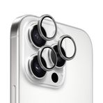 Microsonic Apple iPhone 16 Pro Max Tekli Kamera Lens Koruma Camı Koyu Gri [iPhone 16 Pro Max ile Uyumlu Kamera Koruyucu Film - Koyu Gri]