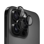 Microsonic Apple iPhone 16 Pro Max Tekli Kamera Lens Koruma Camı Siyah [iPhone 16 Pro Max ile Uyumlu Kamera Koruyucu Film - Siyah]