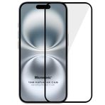 Microsonic Apple iPhone 17 Air Tam Kaplayan Temperli Cam Ekran Koruyucu Siyah [iPhone 17 Air ile Uyumlu Ekran Koruyucu - Siyah]
