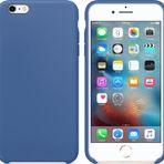 Microsonic Apple iPhone 6 Plus Kılıf Liquid Lansman Silikon Çini Mavisi