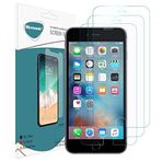 Microsonic Apple iPhone 6S Plus Ekran koruyucu Nano Cam (3'lü Paket) [iPhone 6S Plus ile Uyumlu Ekran Koruyucu]
