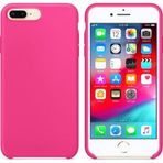 Microsonic Apple iPhone 7 Plus Kılıf Liquid Lansman Silikon Pitaya