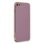Microsonic Apple iPhone 7 Plus Olive Plated Lila Cep Telefonu Kılıfı