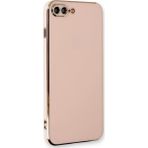 Microsonic Apple iPhone 7 Plus Olive Plated Pembe Cep Telefonu Kılıfı
