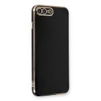 Microsonic Apple iPhone 7 Plus Olive Plated Siyah Cep Telefonu Kılıfı