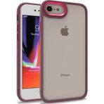 Microsonic Apple iPhone 8 Bright Planet Kırmızı Cep Telefonu Kılıfı