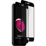 Microsonic Apple iPhone SE 2022 Crystal Seramik Nano Ekran Koruyucu Siyah (2 Adet)