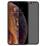 Microsonic Apple iPhone XR Privacy 5D Gizlilik Filtreli Cam Ekran Koruyucu Siyah [iPhone XR ile Uyumlu Ekran Koruyucu]