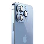 Microsonic Apple Uyumlu iPhone 13 Pro V2 Mavi Kamera Lens Koruma Camı