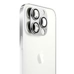 Microsonic Apple Uyumlu V2 iPhone 13 Pro Max Gümüş Kamera Lens Koruma Camı