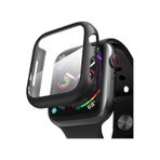 Microsonic Apple Uyumlu Watch 6 44Mm Kılıf Matte Slim Siyah