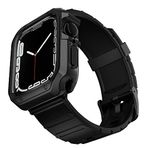 Microsonic Apple Watch 3 38 mm Fullbody Quadra Resist Siyah Kordon Kordon