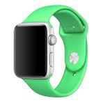 Microsonic Apple Watch 38 mm Yeşil Silikon Akıllı Saat Kordonu
