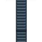 Microsonic Apple Watch SE 2022 40 mm Lacivert Leather Link Band Kordon