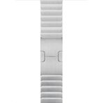 Microsonic Apple Watch SE 2022 44 mm Gümüş Link Bracelet Band Kordon