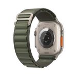 Microsonic Apple Watch SE 40 mm Alpine Loop Yeşil Kordon