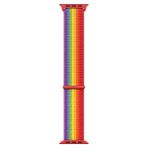 Microsonic Apple Watch SE 40 mm Woven Sport Loop Pride Edition Hasırlı Kordon