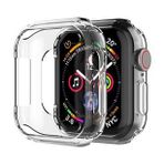 Microsonic Apple Watch Series 1 42mm Kılıf 360 Full Round Soft Silicone Şeffaf