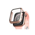 Microsonic Apple Watch Series 11 46MM Kılıf Matte Premium Slim Watchband Rose Gold