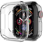 Microsonic Apple Watch Series 2 38 mm 360 Full Round Soft Silicone Şeffaf Kılıf
