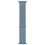 Microsonic Apple Watch Series 2 42 mm Mavi Hasırlı Woven Sport Loop Tahoe Kordon
