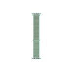 Microsonic Apple Watch Series 3 38 mm Woven Sport Loop Marine Green Hasırlı Kordon