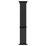 Microsonic Apple Watch Series 3 42 mm Woven Sport Loop Black Hasırlı Kordon