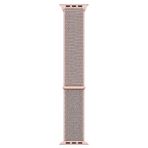 Microsonic Apple Watch Series 4 40 mm Woven Sport Loop Pink Sand Hasırlı Kordon
