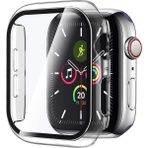 Microsonic Apple Watch Series 4 40MM Kılıf Clear Premium Slim Watchband Şeffaf