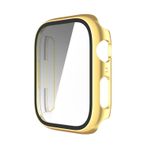 Microsonic Apple Watch Series 4 44mm için Kılıf Matte Premium Slim WatchBand Gold [Watch Series 4 44mm ile Uyumlu Kılıf - Gold]