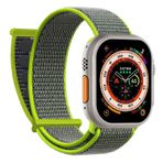 Microsonic Apple Watch Series 5 40 mm Hasırlı Woven Koyu Yeşil Uyumlu Kordon