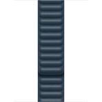 Microsonic Apple Watch Series 5 40 mm Lacivert Leather Link Band Kordon