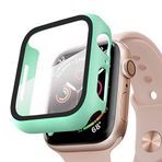 Microsonic Apple Watch Series 5 44 mm Matte Premium Slim Watch Band Mint Yeşili Akıllı Saat Aksesuarı
