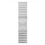 Microsonic Apple Watch Series 6 40 mm Gümüş Link Bracelet Band Kordon