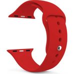 Microsonic Apple Watch Series 6 40 mm Kırmızı Silikon Kordon