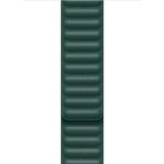 Microsonic Apple Watch Series 6 40 mm Koyu Yeşil Leather Link Band Kordon