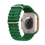 Microsonic Apple Watch Series 6 44 mm Yeşil Ocean Band Kordon