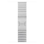 Microsonic Apple Watch Series 7 41 mm Link Bracelet Band Gümüş Kordon