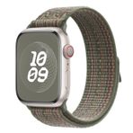 Microsonic Apple Watch Series 7 41 mm Terra Sport Loop Koyu Yeşil Kordon
