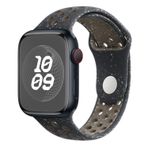 Microsonic Apple Watch Series 7 45 mm Flame Sport Band Siyah Kordon