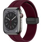 Microsonic Apple Watch Series 7 45 mm Mor Ribbon Line Kordon