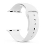 Microsonic Apple Watch Series 7 Silikon Beyaz 41 mm Kordon