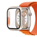 Microsonic Apple Watch Series 8 41 mm Apple Watch Ultra Dönüştürücü Ekran Koruyucu Kasa Yıldız Işığı Kılıf